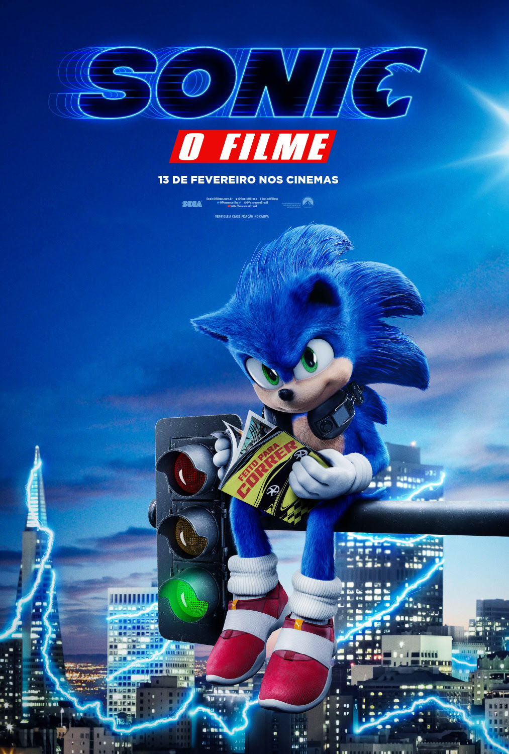 Paramount apresenta novo trailer e cartaz de 'Sonic – O Filme' - Acontece  Curitiba