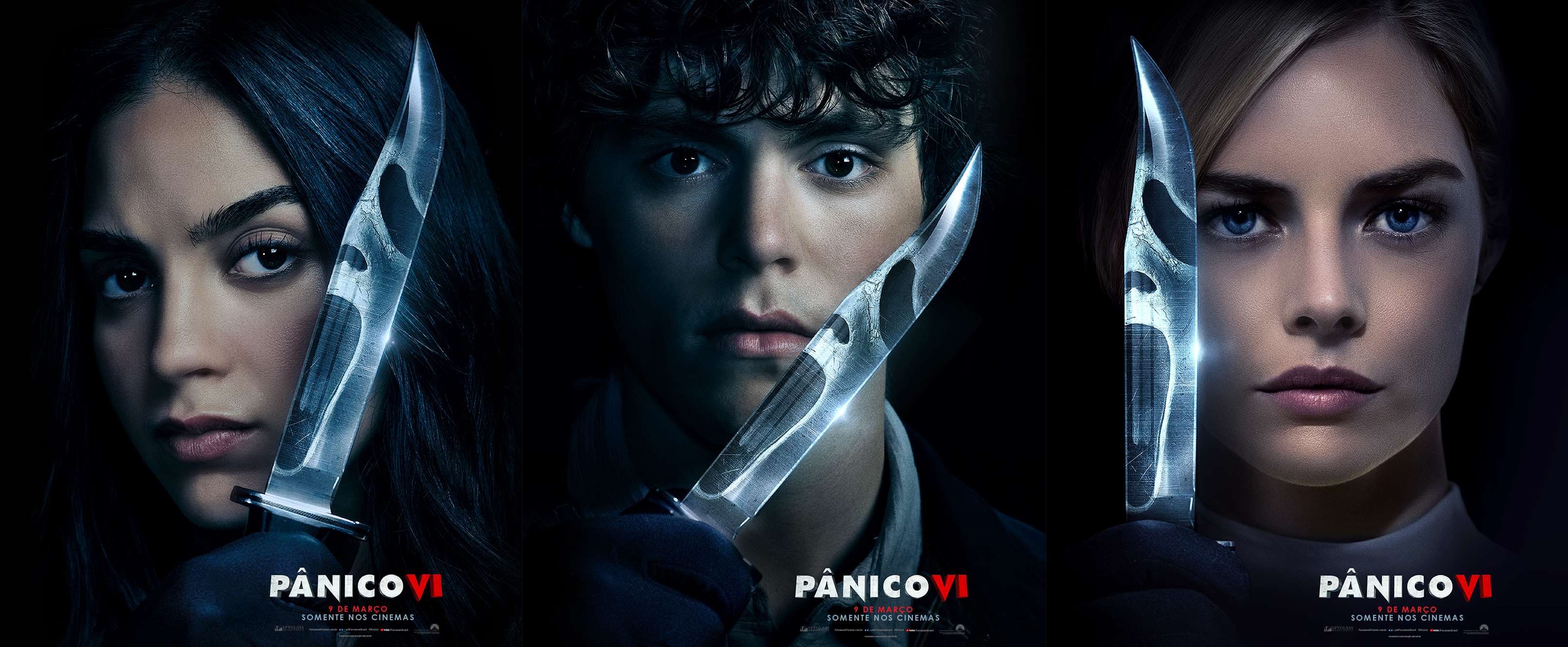 Pânico 5 ganha novos pôsteres com Courteney Cox e elenco original