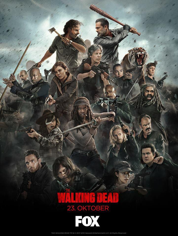 Ficha Tecnica Completa The Walking Dead 8ª Temporada 22 De Outubro De 17 Filmow