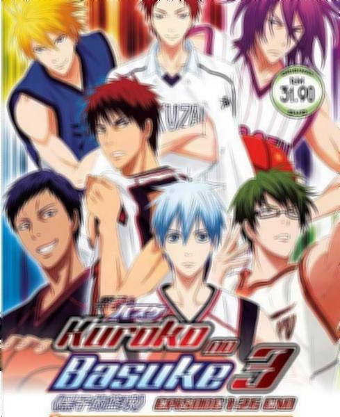 Kuroko no Basket (3ª Temporada) - 11 de Janeiro de 2015