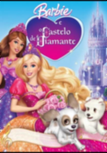 Bolo Barbie Castelo de Diamantes